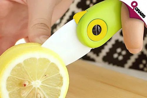From QR25, Cut Your Favorite Fruits with a Cute Bird-Shaped Mini Folding Knife - Choose from Four Adorable Colors! (Up to QR180 Value)